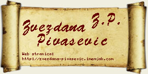 Zvezdana Pivašević vizit kartica